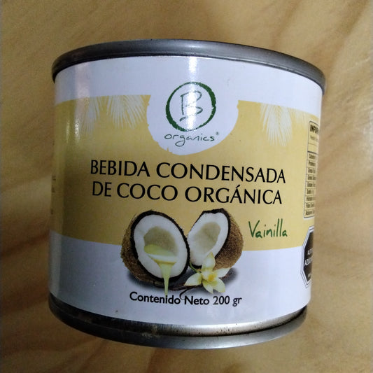 Bebida condensada de coco Vainilla Be Organics