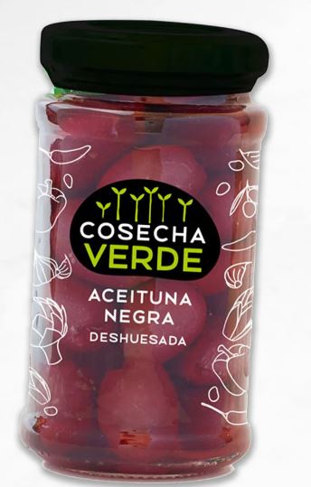 Aceituna Negra Deshuesada Cosecha Verde 340 g