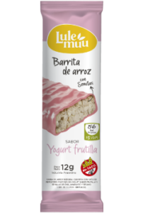 Barrita Arroz Yogurt Frutilla Lule Muu 125g.