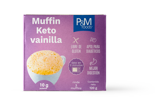 Muffin Instantáneo Keto Vainilla PYM