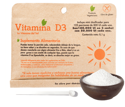 Vitamina D3 Dulzura natural