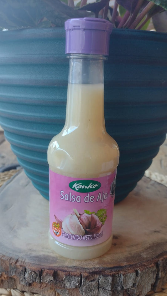 Salsa de Ajo kenko 150 ml