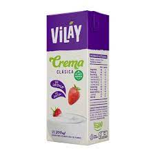 Crema vegetal Vilay Clásica 200 ml