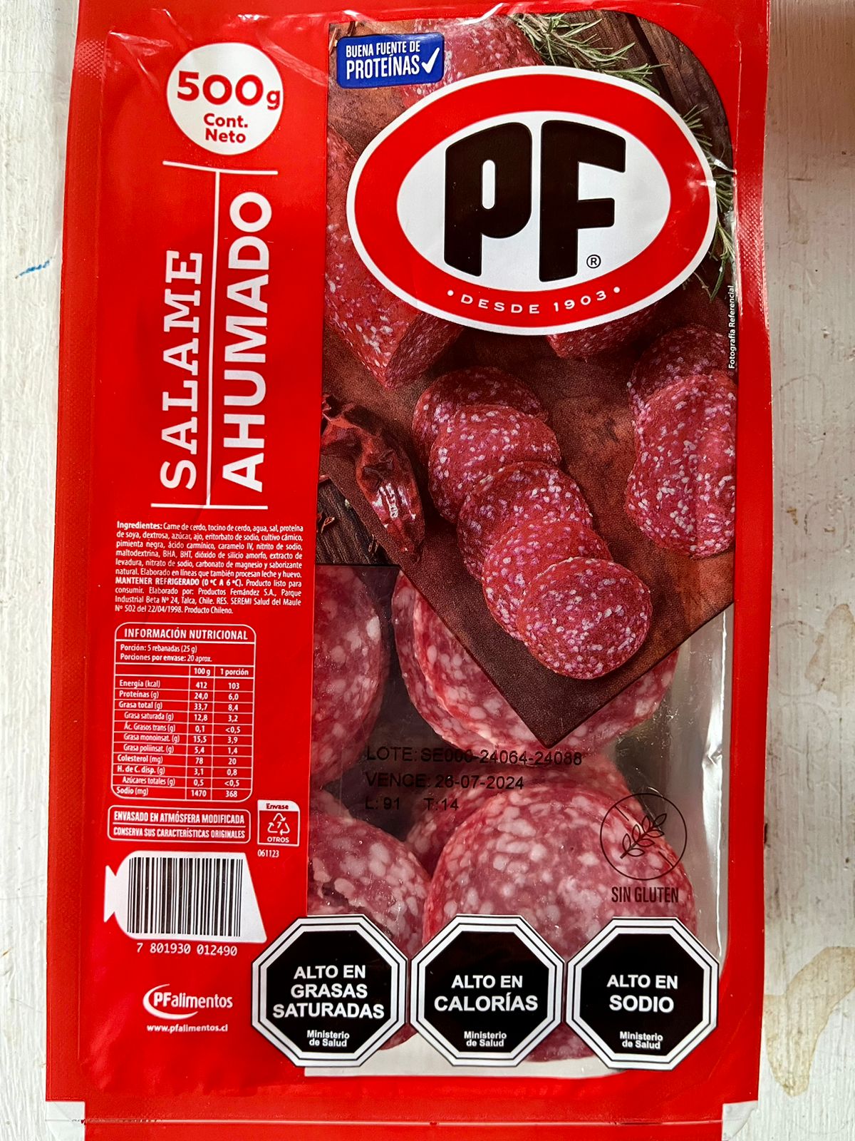 Salame Ahumado