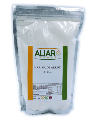 Harina de Arroz 1 kg. Aliar Foods