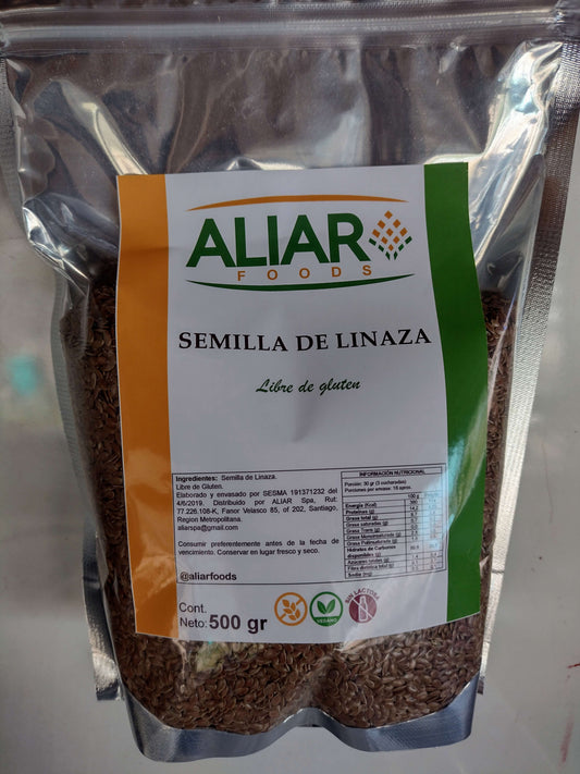 Semilla de Linaza sin gluten Aliar Foods