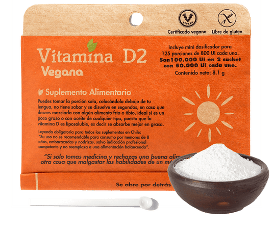 Vitamina D2 Dulzura natural