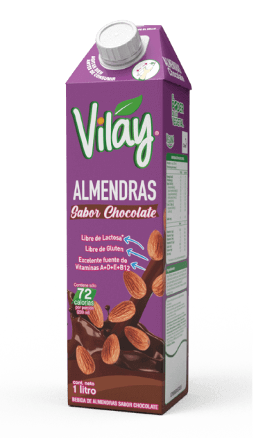 Bebida de Almendras Chocolate Vilay 1Lt