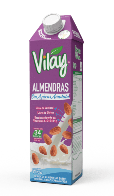 Bebida de Almendras Original Sin Azucar Vilay 1Lt