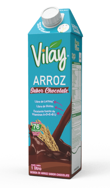 Bebida de Arroz Chocolate Vilay 1Lt